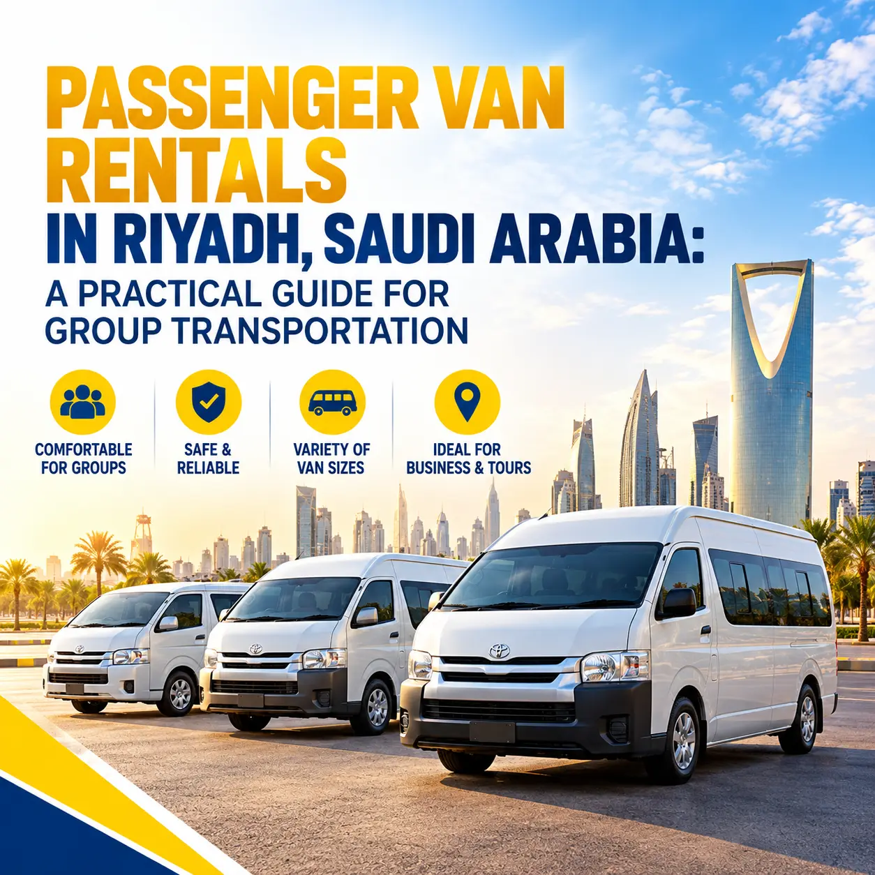 Passenger Van Rentals in Riyadh, Saudi Arabia: A Practical Guide for Group Transportation