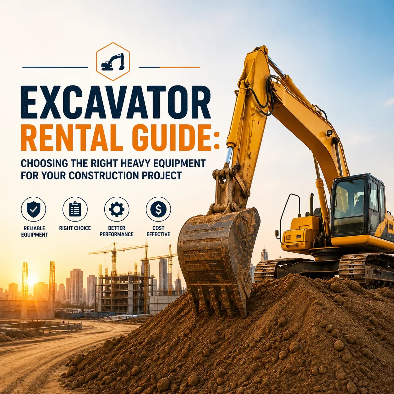 Excavator, Construction Equipment Rentals |Dump Truck Rentals